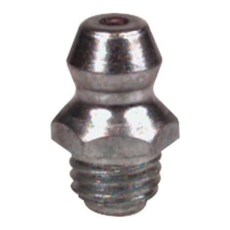 Ors Nasco Alemite Hydraulic Fittings, Straight, 35/64 in, Male/Male, 1/4 in SAE - 1641-B